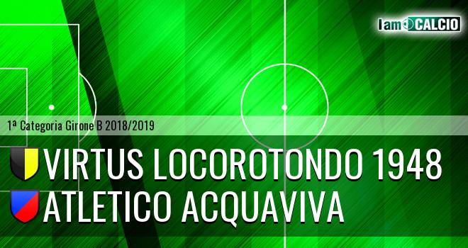 Virtus Locorotondo 1948 - Atletico Acquaviva