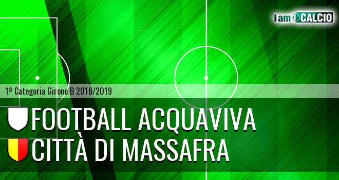 Football Acquaviva - Città di Massafra