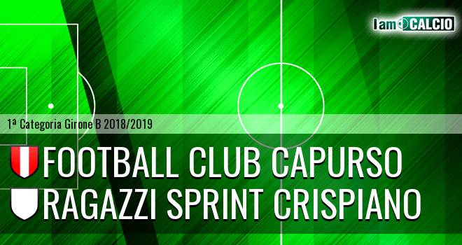 Capurso FC - Ragazzi Sprint Crispiano