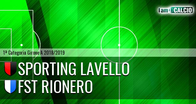 Sporting Lavello - FST Rionero