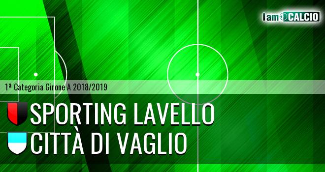 Sporting Lavello - Città di Vaglio