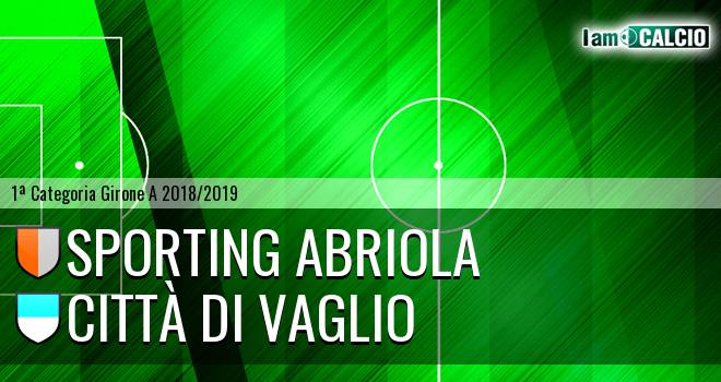 Sporting Abriola - Città di Vaglio