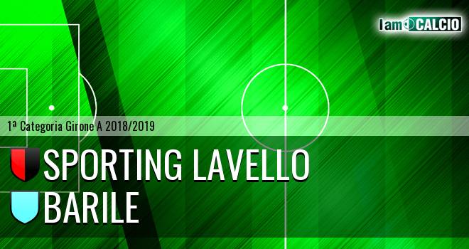 Sporting Lavello - Barile