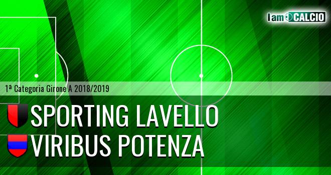 Sporting Lavello - Viribus Potenza