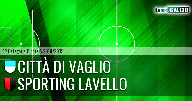 Città di Vaglio - Sporting Lavello