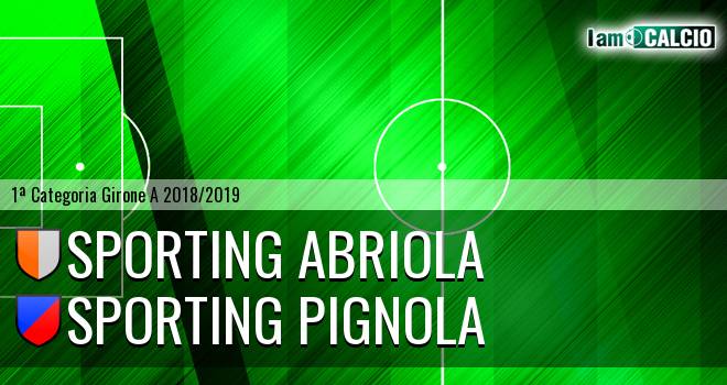 Sporting Abriola - Sporting Pignola