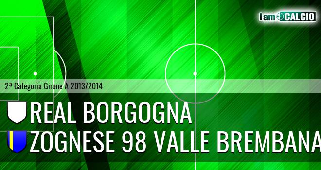 Real Borgogna - Zognese 98 Valle Brembana