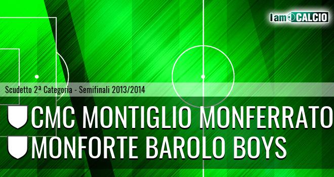 Cmc Montiglio Monferrato - Monforte Barolo Boys