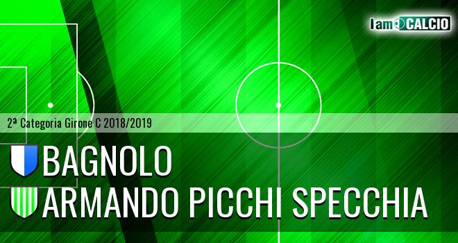 Bagnolo - Armando Picchi Specchia