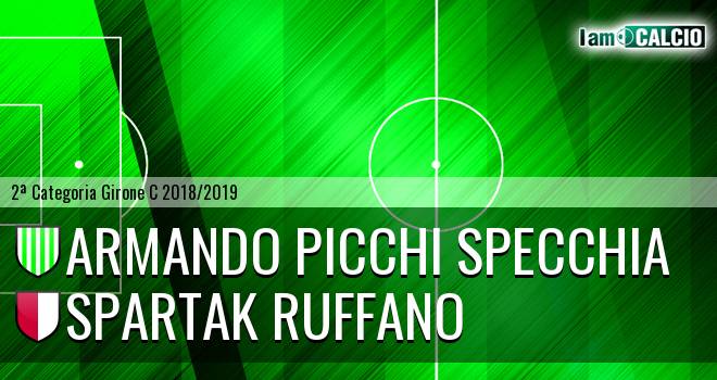 Armando Picchi Specchia - Spartak Ruffano