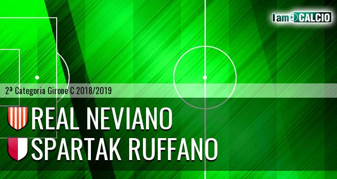 Real Neviano - Spartak Ruffano