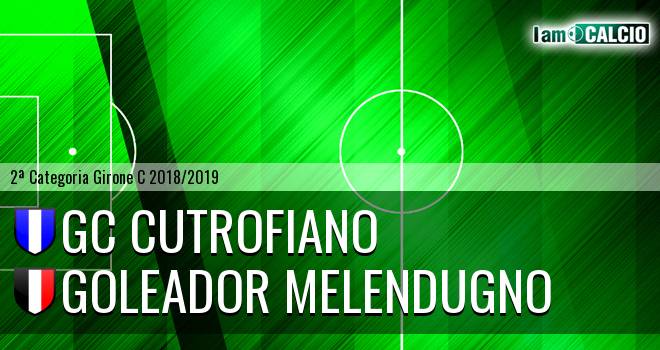 GC Cutrofiano - Goleador Melendugno