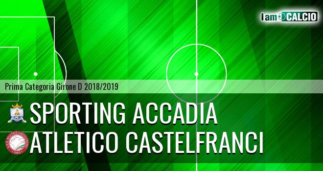 Sporting Accadia - Atletico Castelfranci