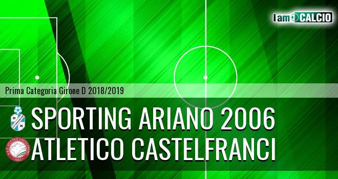 Sporting Ariano 2006 - Atletico Castelfranci