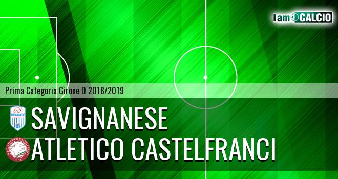 Savignanese - Atletico Castelfranci