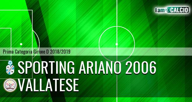 Sporting Ariano 2006 - Vallatese