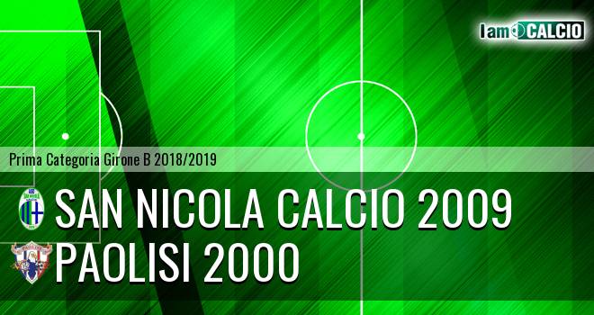 San Nicola Calcio 2009 - Paolisi 2000