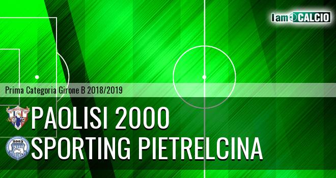 Paolisi 2000 - Pol. Sporting Pietrelcina