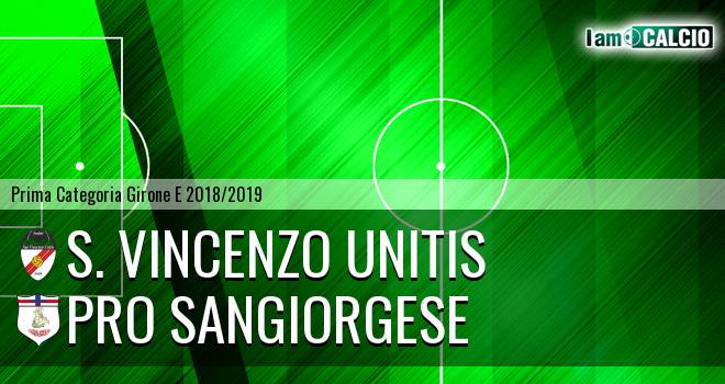 S. Vincenzo Unitis - Pro Sangiorgese