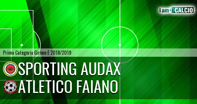 Sporting Audax - Atletico Faiano