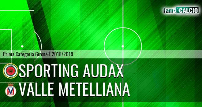 Sporting Audax - Valle Metelliana