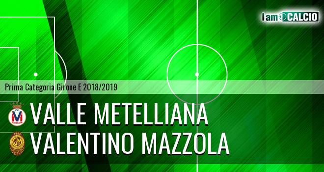 Valle Metelliana - Valentino Mazzola