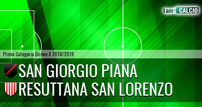 San Giorgio Piana - Resuttana San Lorenzo