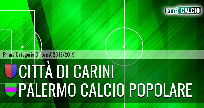 Città di Carini - Palermo Calcio Popolare