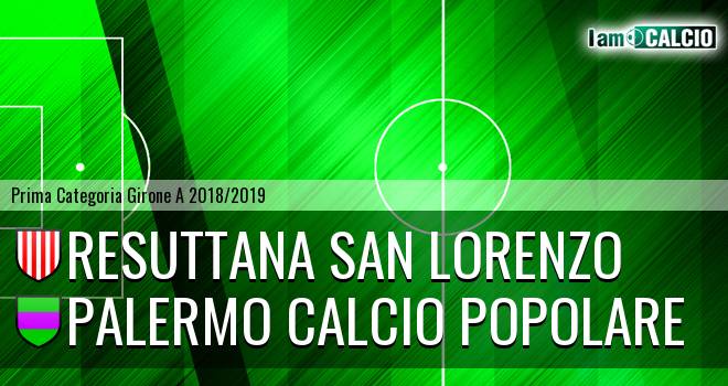 Resuttana San Lorenzo - Palermo Calcio Popolare