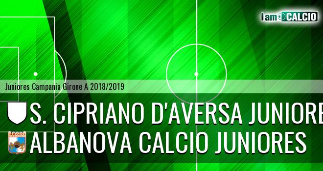 S. Cipriano D'Aversa Juniores - Albanova Calcio Juniores