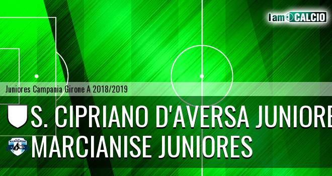 S. Cipriano D'Aversa Juniores - Marcianise Juniores