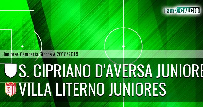 S. Cipriano D'Aversa Juniores - Villa Literno Juniores