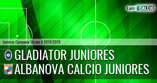 Gladiator Juniores - Albanova Calcio Juniores