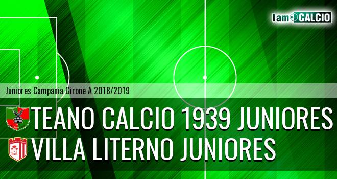 Teano Calcio 1939 Juniores - Villa Literno Juniores