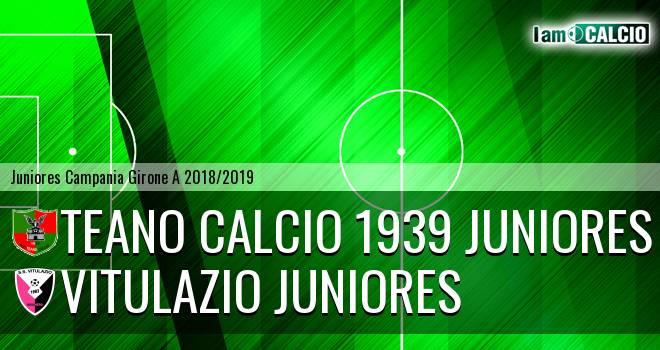 Teano Calcio 1939 Juniores - Vitulazio Juniores