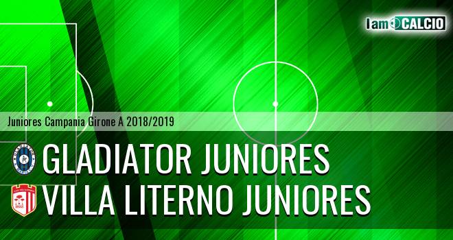 Gladiator Juniores - Villa Literno Juniores