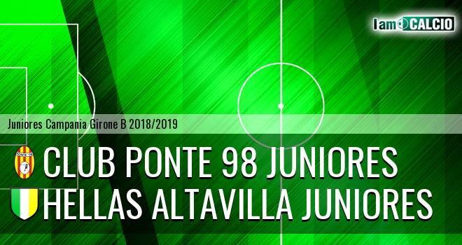 Ponte '98 Juniores - Hellas Altavilla Juniores