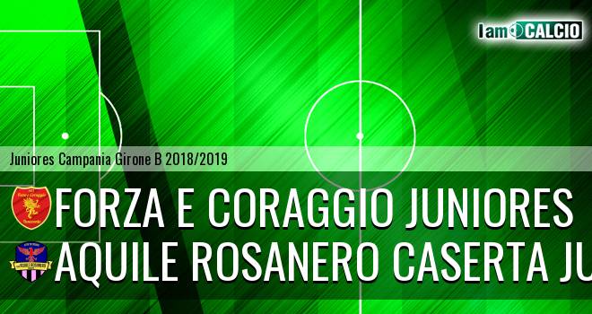 Forza e Coraggio Juniores - Aquile Rosanero Caserta Juniores