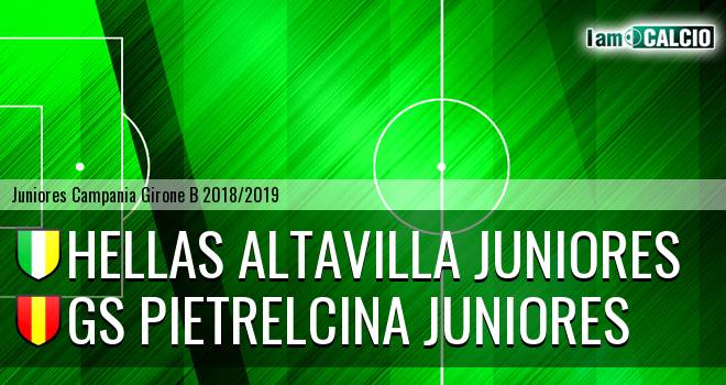 Hellas Altavilla Juniores - GS Pietrelcina Juniores