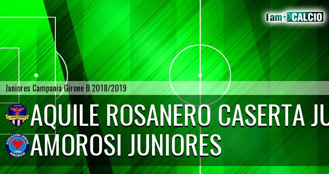 Aquile Rosanero Caserta Juniores - Amorosi Juniores
