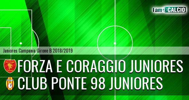 Forza e Coraggio Juniores - Ponte '98 Juniores