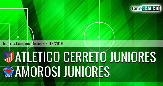 Atletico Cerreto Juniores - Amorosi Juniores