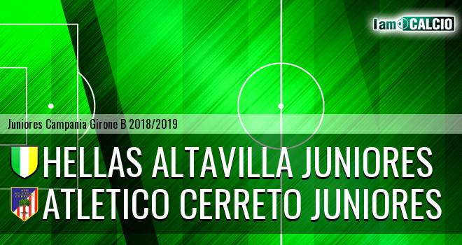 Hellas Altavilla Juniores - Atletico Cerreto Juniores