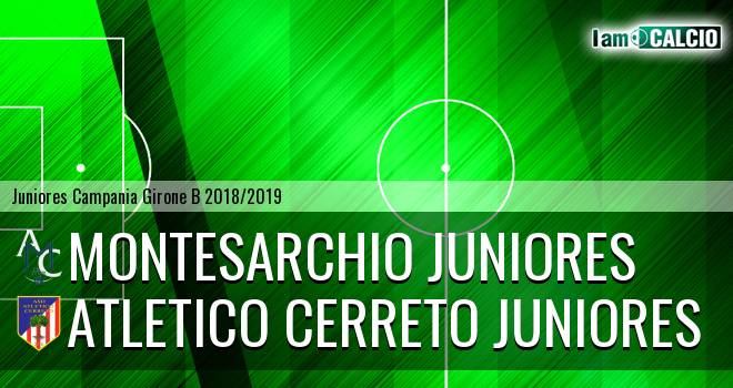 Montesarchio Juniores - Atletico Cerreto Juniores