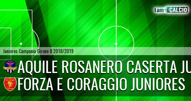 Aquile Rosanero Caserta Juniores - Forza e Coraggio Juniores