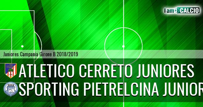 Atletico Cerreto Juniores - Sporting Pietrelcina Juniores