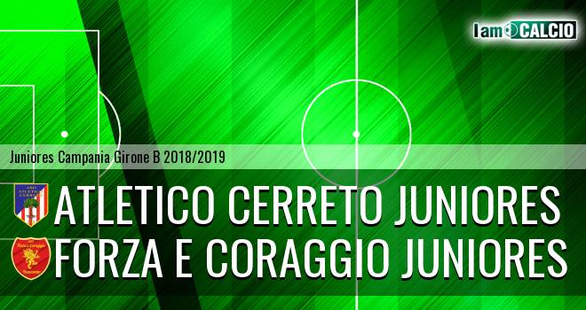 Atletico Cerreto Juniores - Forza e Coraggio Juniores