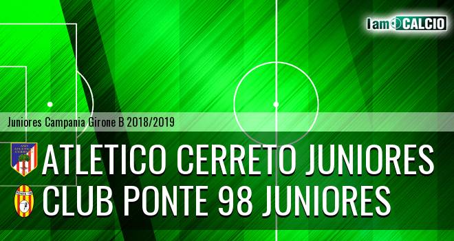 Atletico Cerreto Juniores - Ponte '98 Juniores