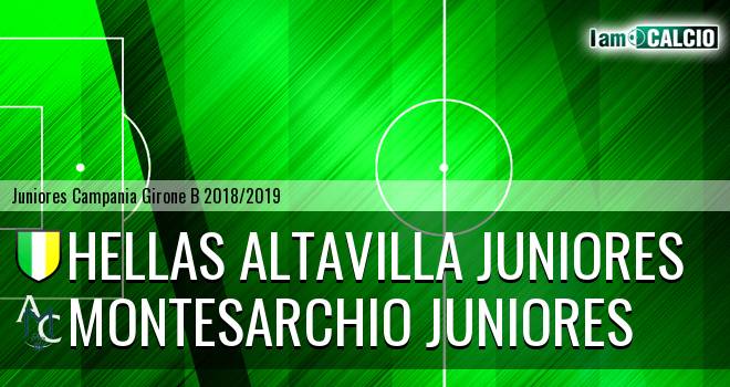 Hellas Altavilla Juniores - Montesarchio Juniores