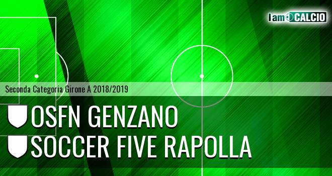 Osfn Genzano - Rapolla Soccer